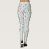 Schattigee Waterverf van luchtballon Leggings (Achterkant)