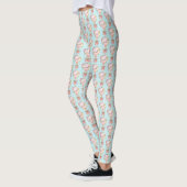 Schattigee Waterverf van luchtballon Leggings (Links)