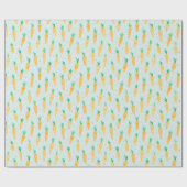 Schattigee Waterverf Wortelmunt Cadeaupapier (Vlak)