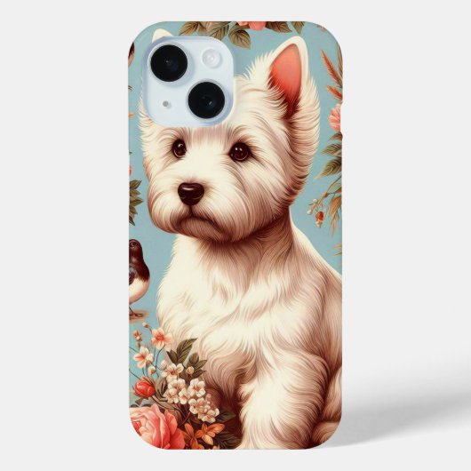 Schattigee West Highland White Terrier Case-Mate iPhone Case (Achterkant)