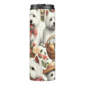 Schattigee West Highland White Terrier naadloos Thermosbeker (Achterkant)