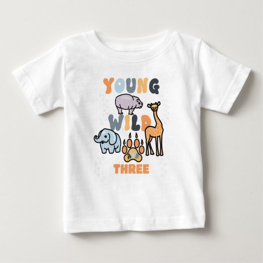 Schattigee wilde dieren peuter (Voorkant)