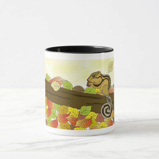 Schattigee wilde eekhoorn in Natuur - Whimsical An Mok (Midden)