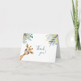 Schattigee wilde Oerwouden Bedankkaart