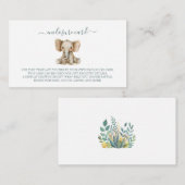 Schattigee wilde Oerwouden Informatiekaartje (Voorkant / Achterkant)