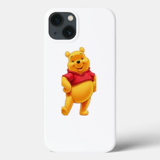Schattigee Winnie de pooh iPhone hoesje (Achterkant)