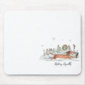 Schattigee winterteckel | Monogram Muismat (Voorkant)