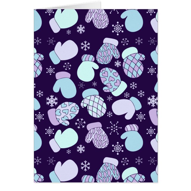 Schattigee winterwanten (Voorkant)