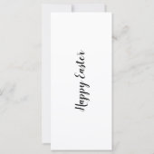 Schattigee Witte Happy Bunny Waterverf (Achterkant)