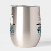 Schattigee witte kitten Paws en genieten (Rechts)