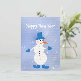 Schattigee witte sneeuwman