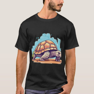 Schattigee woestijnschildpad t-shirt