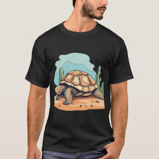 "Schattigee woestijnschildpad T-shirt