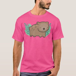 Schattigee Wombat Kawaii Wombat voor Wombat liefhe T-shirt