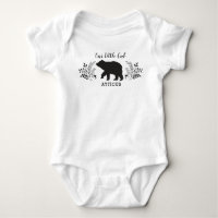 Schattigee Woodland Baby Beer Cub Bodysuit