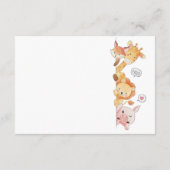 Schattigee Woodland Book Request Enclosure Kaart (Achterkant)