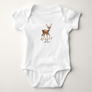 Schattigee Woodland Dierenherten Water Gepersonali Romper