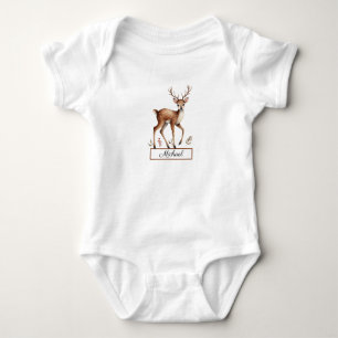 Schattigee Woodland Dierenherten Water Gepersonali Romper