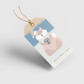 Schattigee Woodland Fox kerstcadeau Labels Cadeaulabel