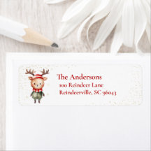 Schattigee Woodland Reindeer Christmas Elf