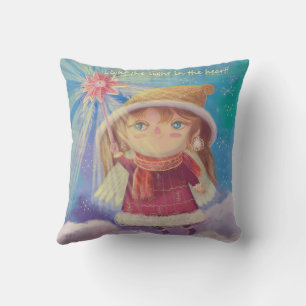 Schattigee Xmas angel Kussen