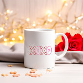 Schattigee XOXO, minimalistische XOXO Koffiemok