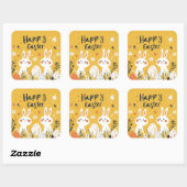 Schattigee Yellow Easter Bunnies Sticker (Vel)