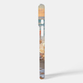 Schattigee zangkatten bij Sunset Beach iPhone Case (Achterkant / Links)