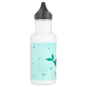 Schattigee Zeemeermin Paarse Glitter Aqua Waterfles (Links)
