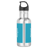 Schattigee zeemeermin waterfles (Achterkant)