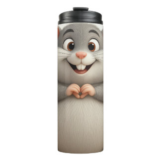 Schattigee Zodiac Mouse Cartoon Thermal Tumbler Thermosbeker
