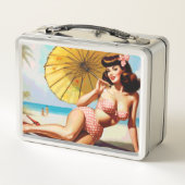 Schattigee  Zomer Pin Up (Achterkant)