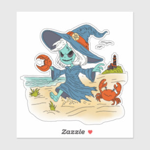 Schattigee zomerheks sticker