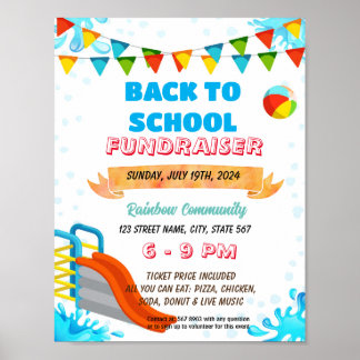 Schattigee Zomerpark themafilter Poster