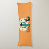 Schattigee, zuidwestelijke Halloweenwoestijn / cac Lichaamskussen (Voorkant Verticaal)