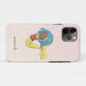 Schattigee zwangerschap zeemeermin Case-Mate iPhone case (Achterkant (horizontaal))
