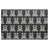 Schattigee zwart-witte Schnauzer Stof (Fat Quarter)