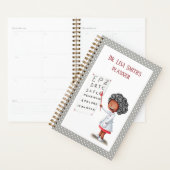 Schattigee zwarte dokter verpleegster planner (Display)