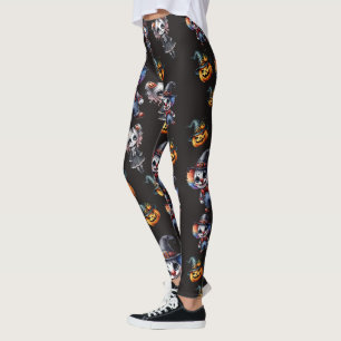 Schattigee zwarte Halloween Leggings