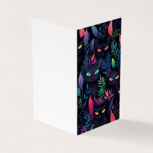 Schattigee Zwarte Kat Kaart