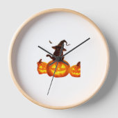 Schattigee zwarte kat met heks Pet, vleermuizen en (Voorkant)