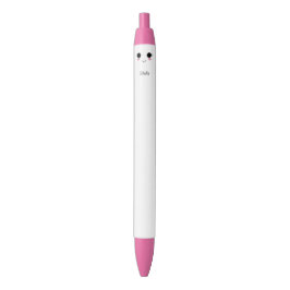 Schattigee zwarte roze Kawaii pen