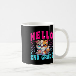 Schattigeste Hallo 2e klas kattenmeisjes voor eers Koffiemok