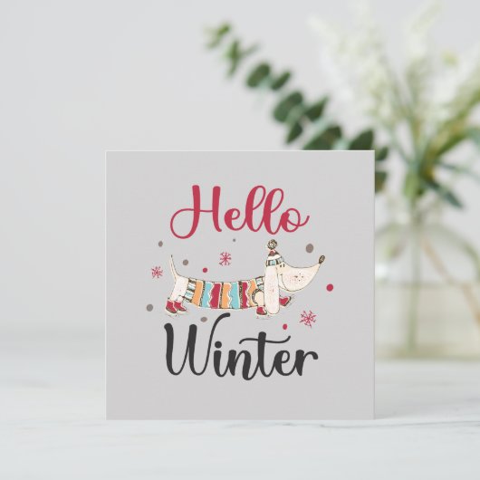 Schattigeste Hallo hond (Staand voorkant)