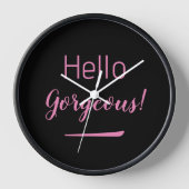 Schattigeste Hallo Roze & Zwart (Voorkant)