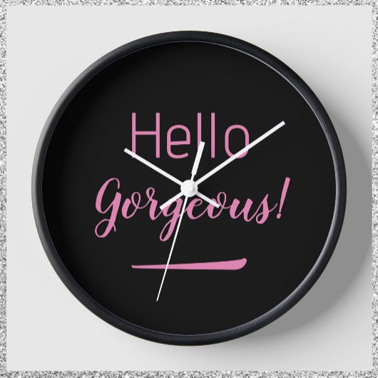 Schattigeste Hallo Roze & Zwart