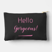 Schattigeste Hallo Roze & Zwart Etui (Achterkant)