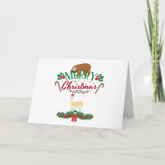 Schattigeste Prettige feestdagen Vrolijk Kerstfees (Voorkant)