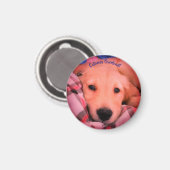 Schattigheid Overbelasting, kleine ronde magneet (Voorkant / Achterkant)