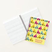 Schatting van het Kind van het Schaats van Rollers Notitieboek (Binnen)